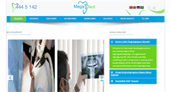 Desktop Screenshot of megadent.com.tr